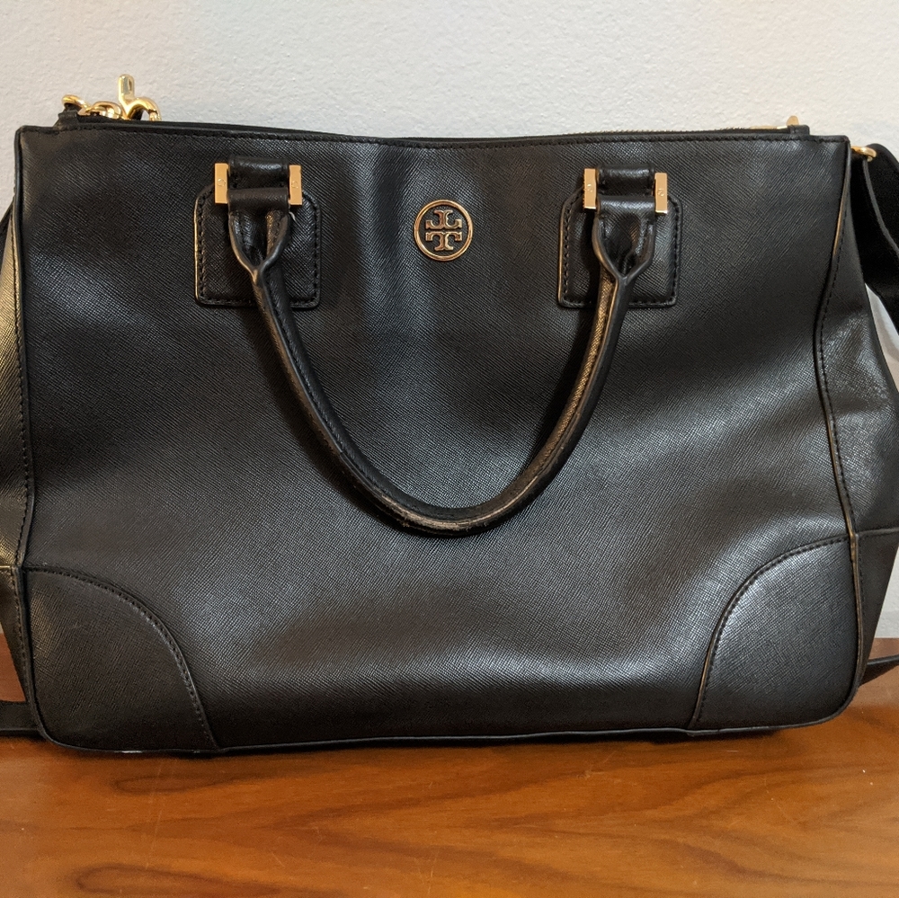 Tory Burch Robinson Double Zip Tote
